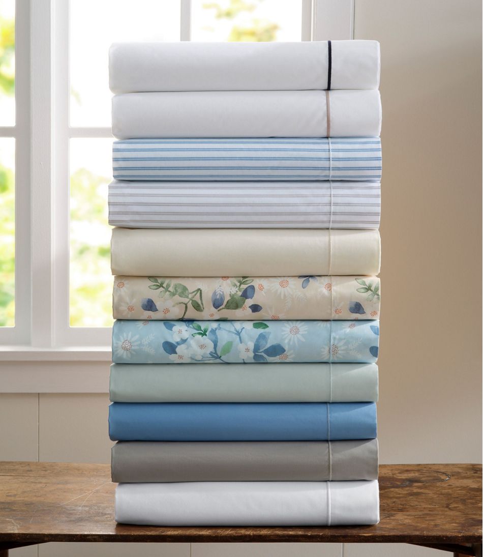 Premium Egyptian Percale Sheet Collection Daisy