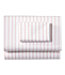 Stripe Leaf Sunwashed Percale Sheet Collection