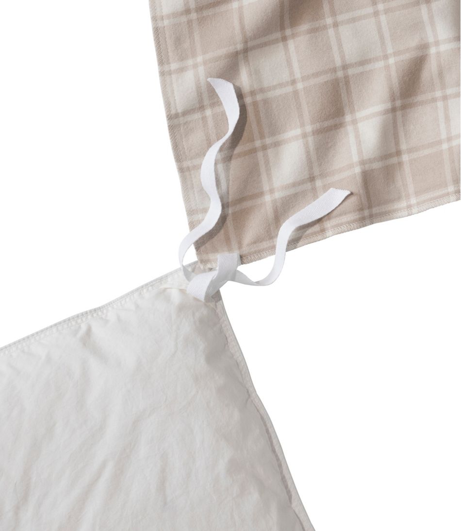 Check Ultrasoft Comfort Flannel Comforter Cover Collection