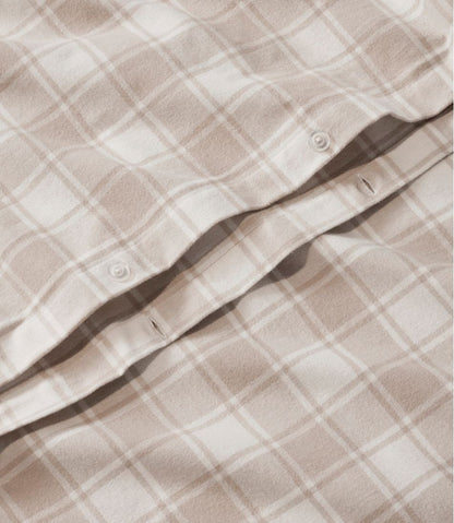 Ultrasoft Comfort Flannel Comforter Cover Collection, Check
