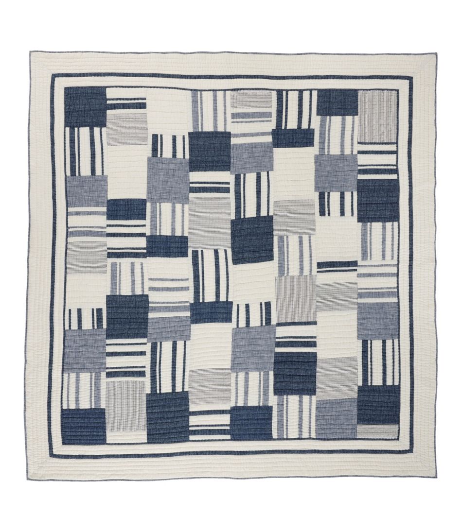 Striped Patchwork Quilt Collection