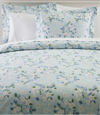 Premium Egyptian Percale Comforter Cover Collection, Daisy