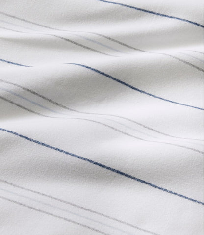 Organic Flannel Sheet Collection, Stripe