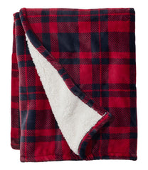 Plaid Wicked Plush Sherpa Throw