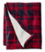 Plaid Wicked Plush Sherpa Throw
