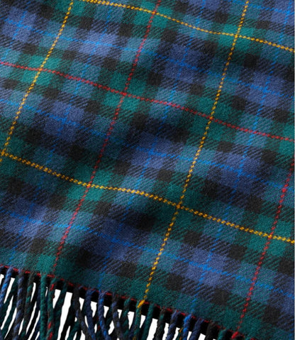 L.L.Bean Washable Wool Throw, Plaid 54" x 60"