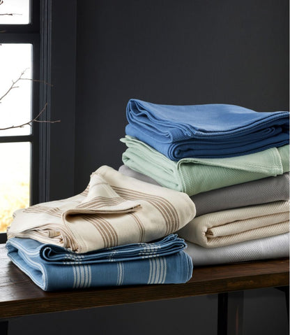 Organic Cotton Blanket, Stripe