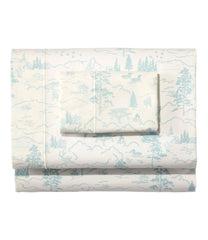 Lakeside Toile Percale Sheet Collection