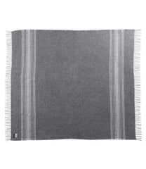 Washable Wool Throw Striped