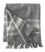 Washable Wool Throw Striped