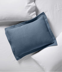 Organic Honeycomb Matelassé Sham