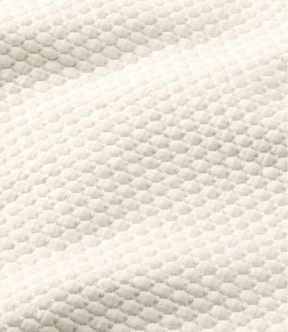 Organic Honeycomb Matelassé Coverlet