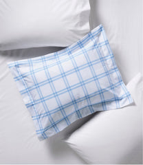 Windowpane 280-Thread-Count Pima Cotton Percale Comforter Cover Collection
