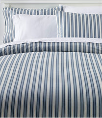 Stripe Sunwashed Percale Comforter Cover