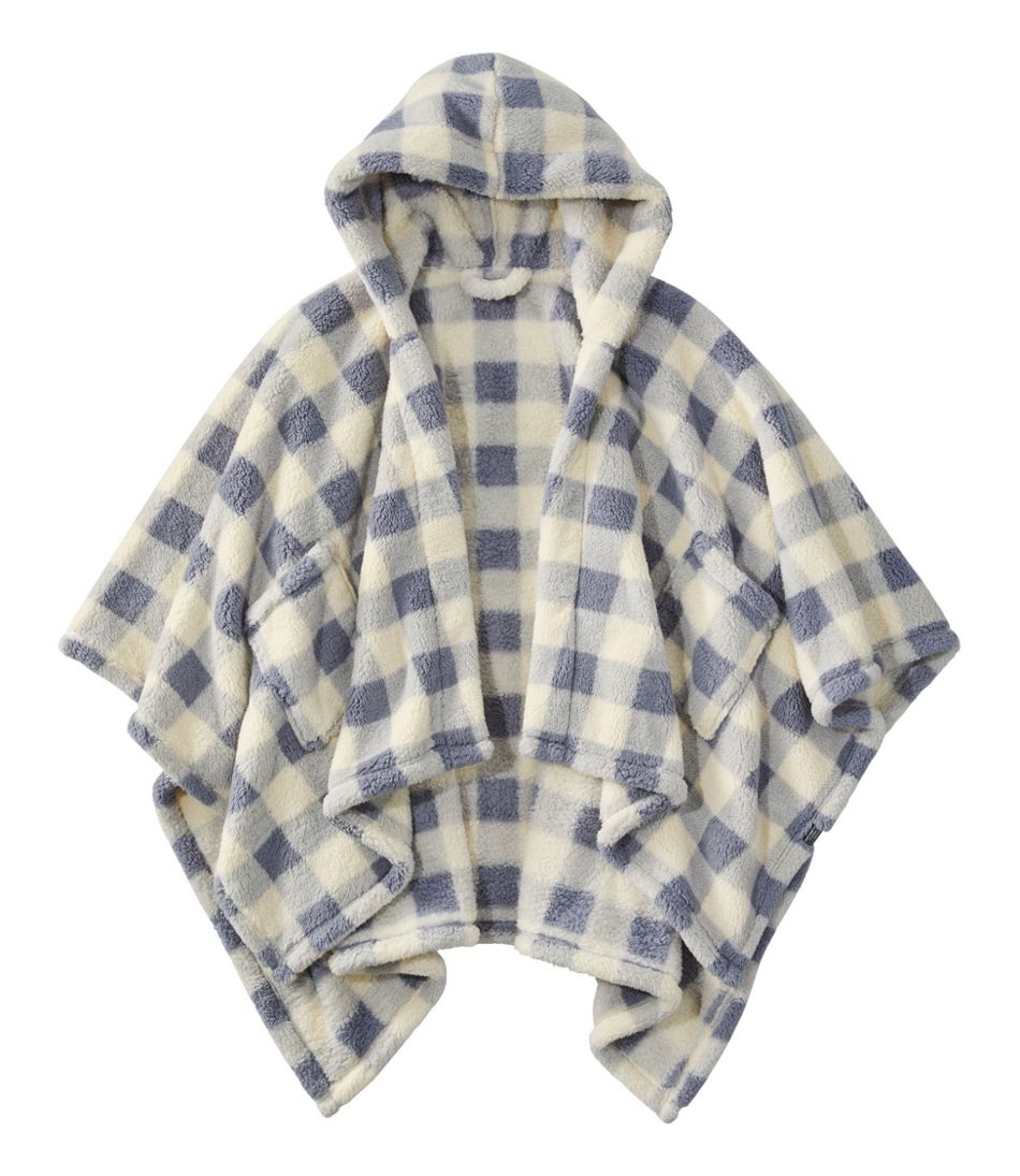 Plaid Cozy Sherpa Wearable Throw