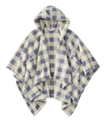 Plaid Cozy Sherpa Wearable Throw