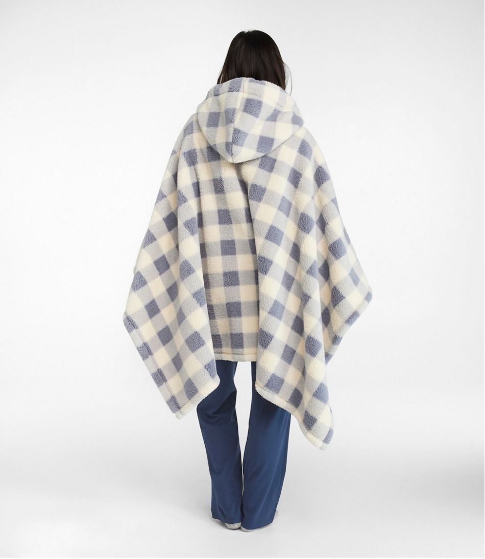 Plaid Cozy Sherpa Wearable Throw