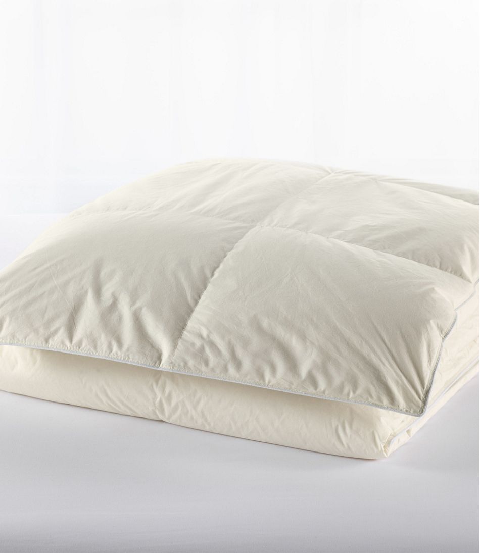 Warm Baffle Box Stitch Goose Down Comforter