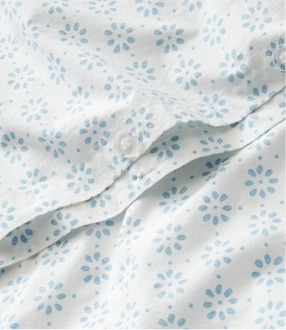 Sunwashed Percale Comforter Cover, Print