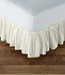 Chambray bed skirt