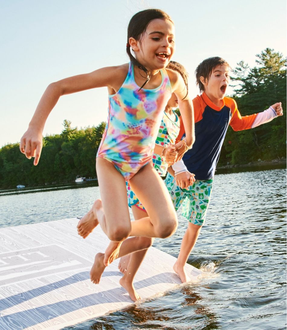 One-Piece Girls' Watersports Swimwear