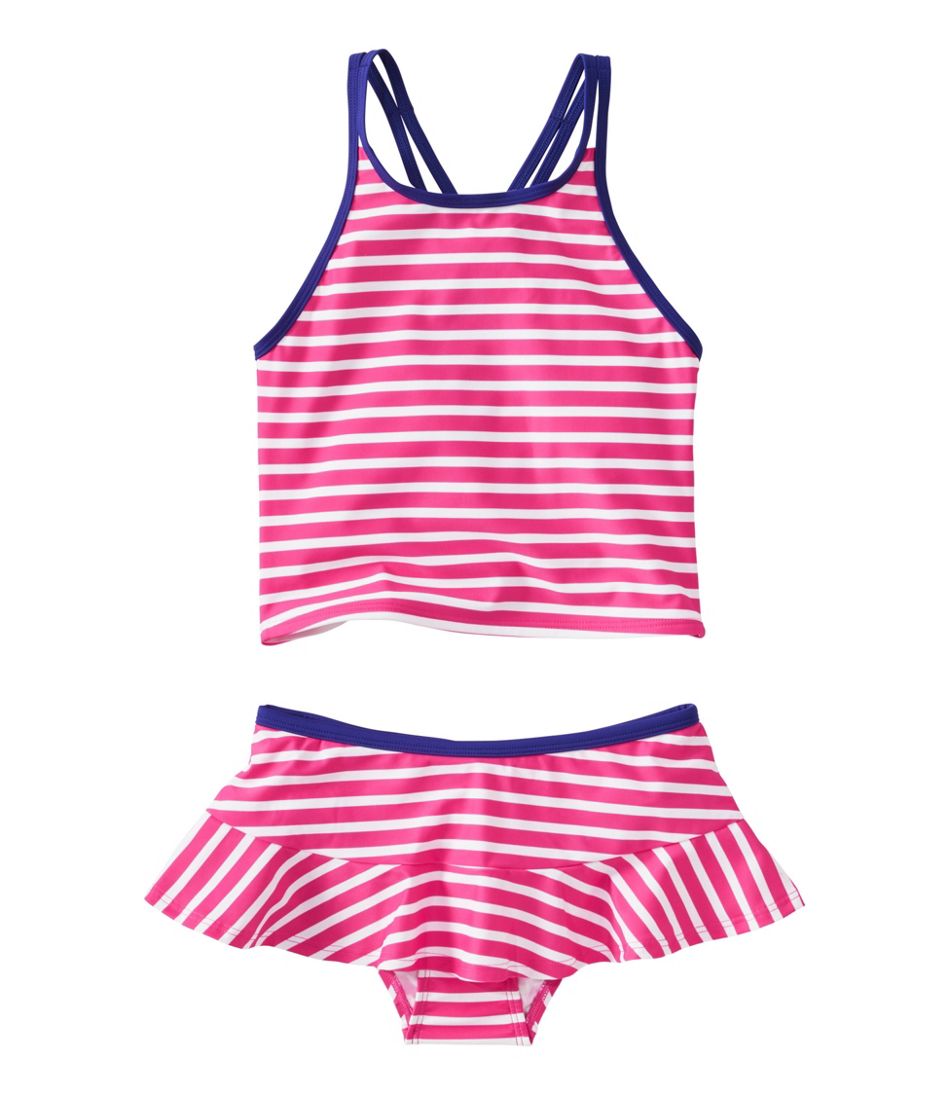 Tankini Skirt Set Girls' Watersports Swimwear