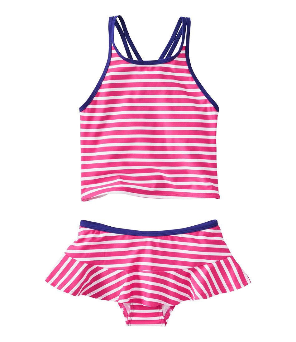Tankini Skirt Set Girls' Watersports Swimwear