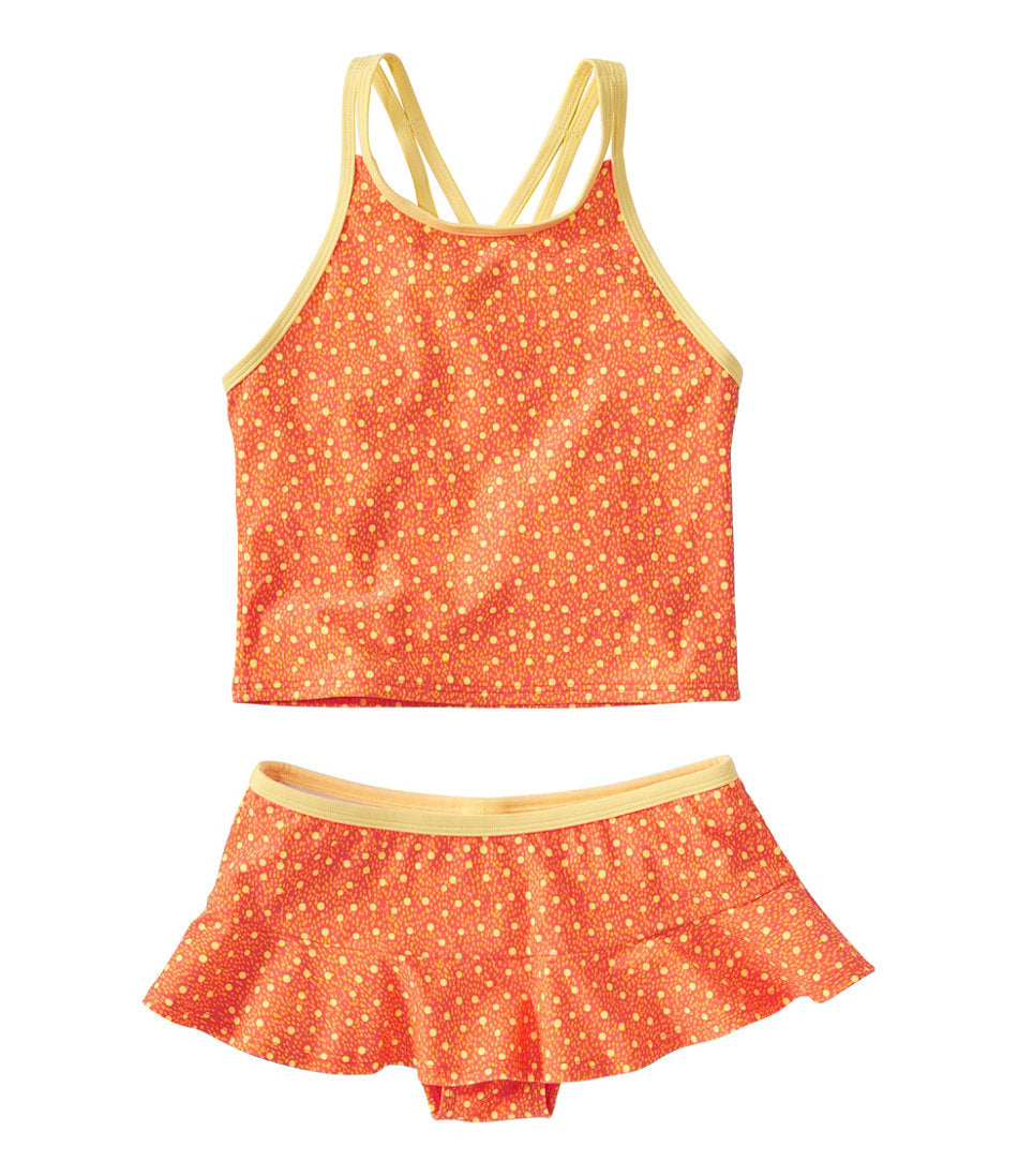 Tankini Skirt Set Girls' Watersports Swimwear