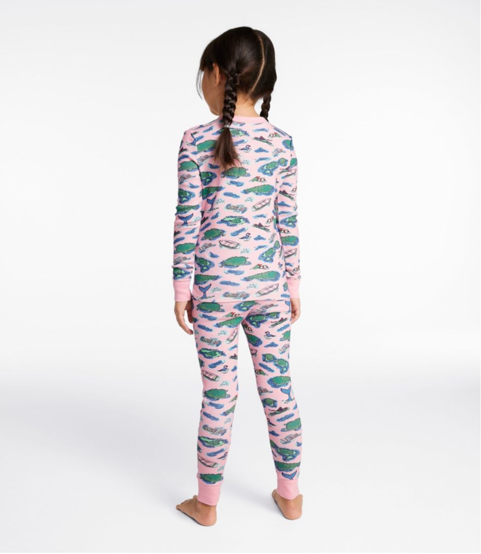 Kids' Organic Cotton Fitted Pajamas
