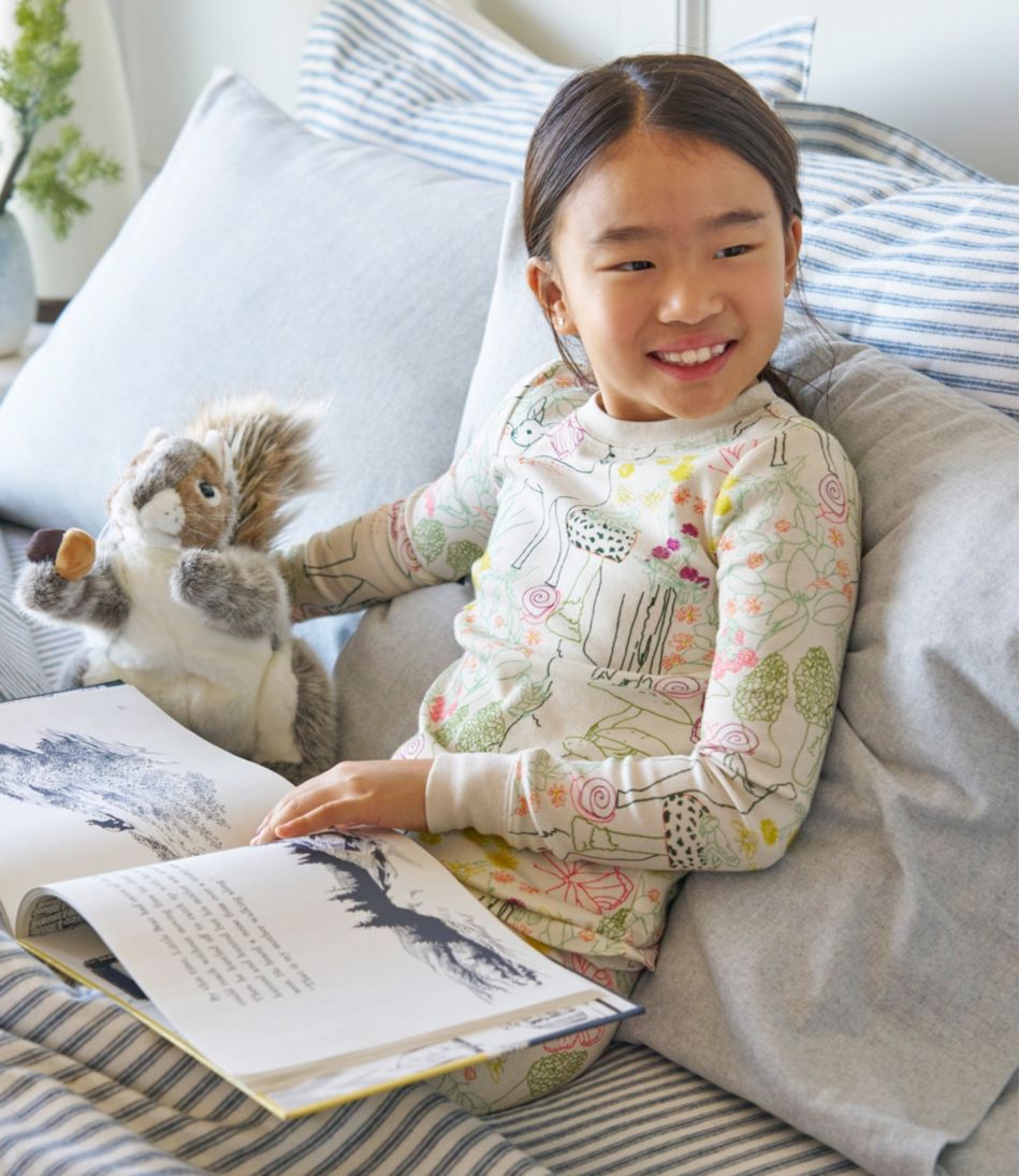 Kids' Organic Cotton Fitted Pajamas
