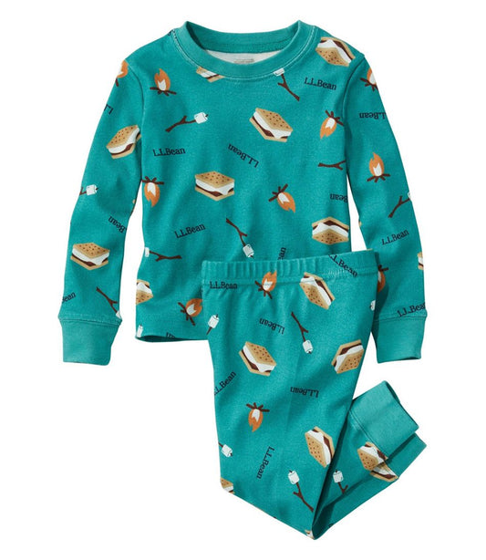 Toddlers' Organic Cotton Fitted Pajamas