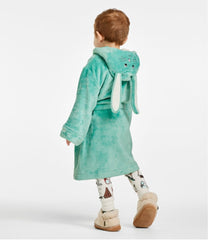 Toddlers' Cozy Animal Robe Hooded