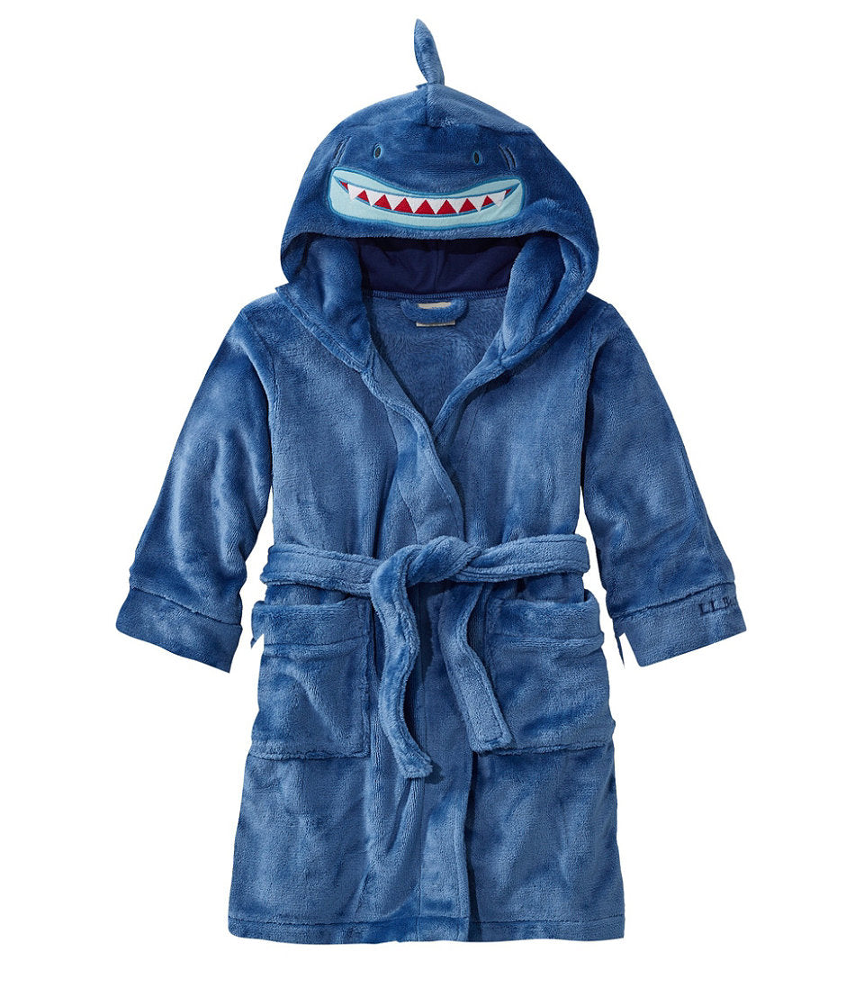 Toddlers' Cozy Animal Robe Hooded