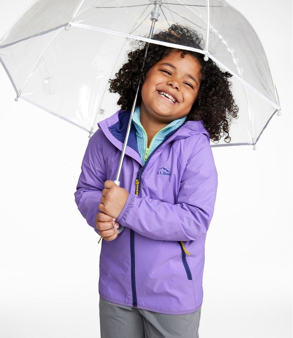 Lined Kids' Wind and Rain Jacket