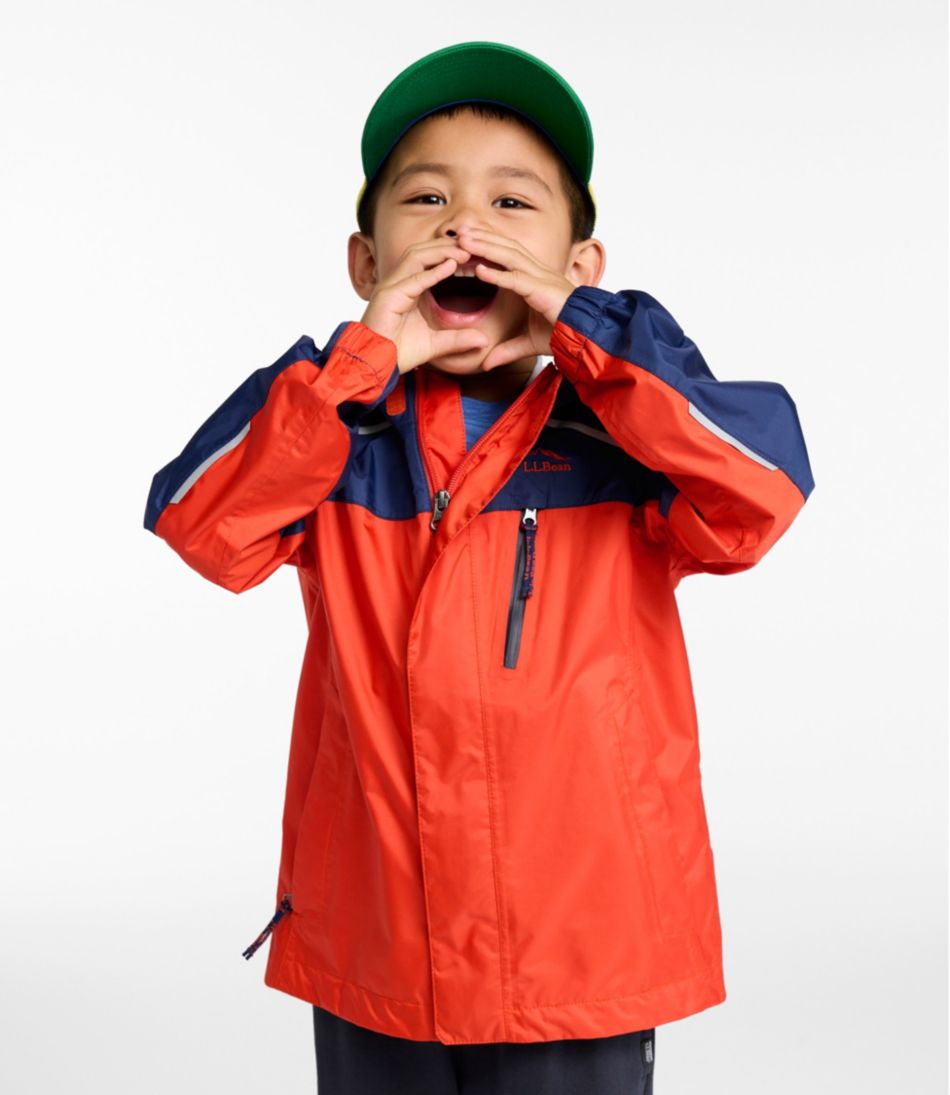 Colorblock Kids' Trail Model Rain Jacket