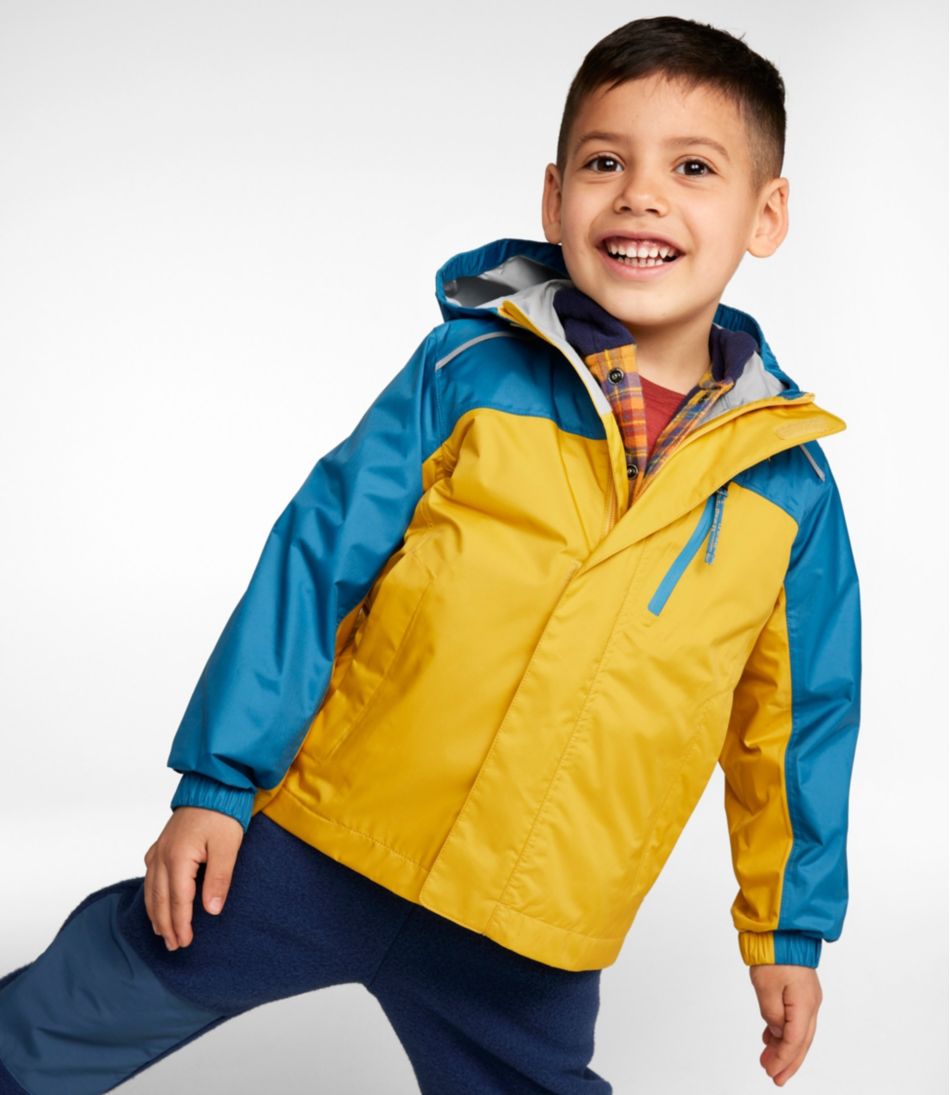 Colorblock Kids' Trail Model Rain Jacket