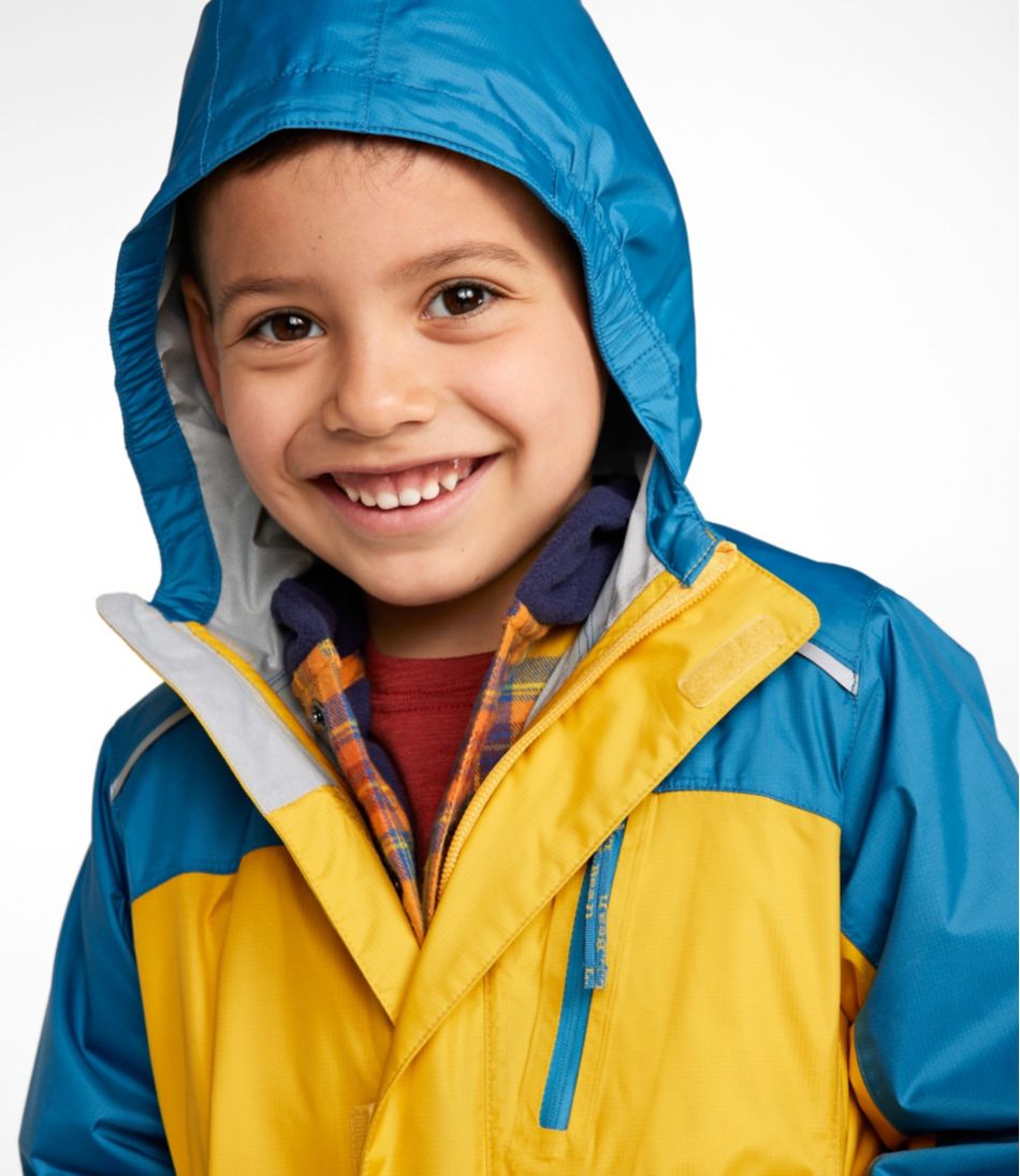 Colorblock Kids' Trail Model Rain Jacket