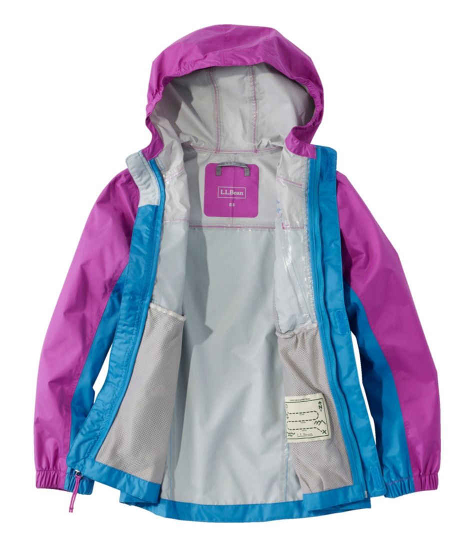 Colorblock Kids' Trail Model Rain Jacket