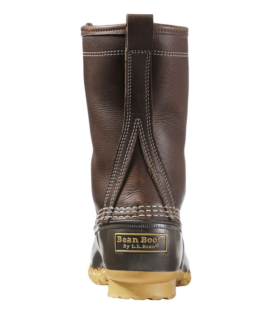 10 Inch Women's Shearling Lined Bean Boots