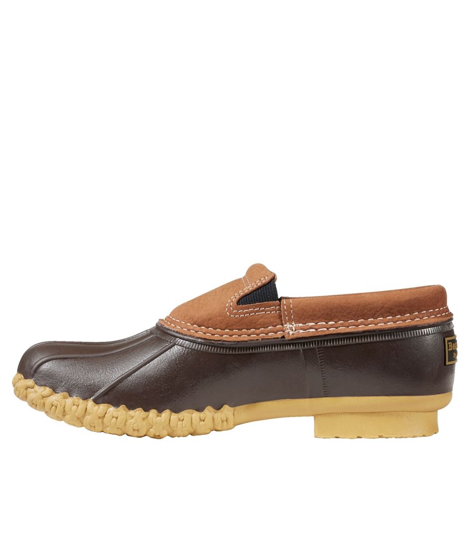 Slip-On Rubber Mocs Men's Bean Boots