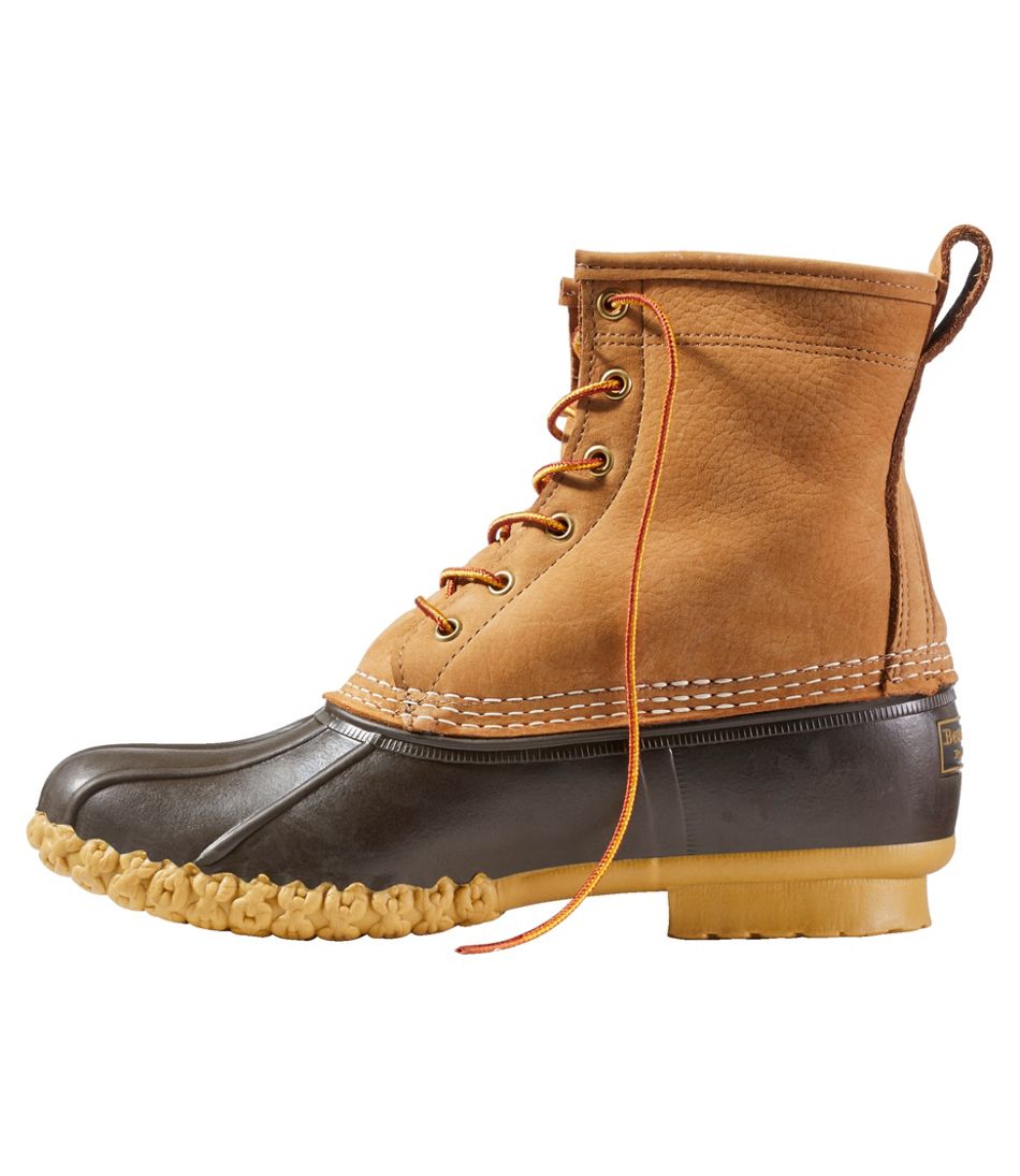 Men's Bean Boots 8" Fleece-Lined Insulated