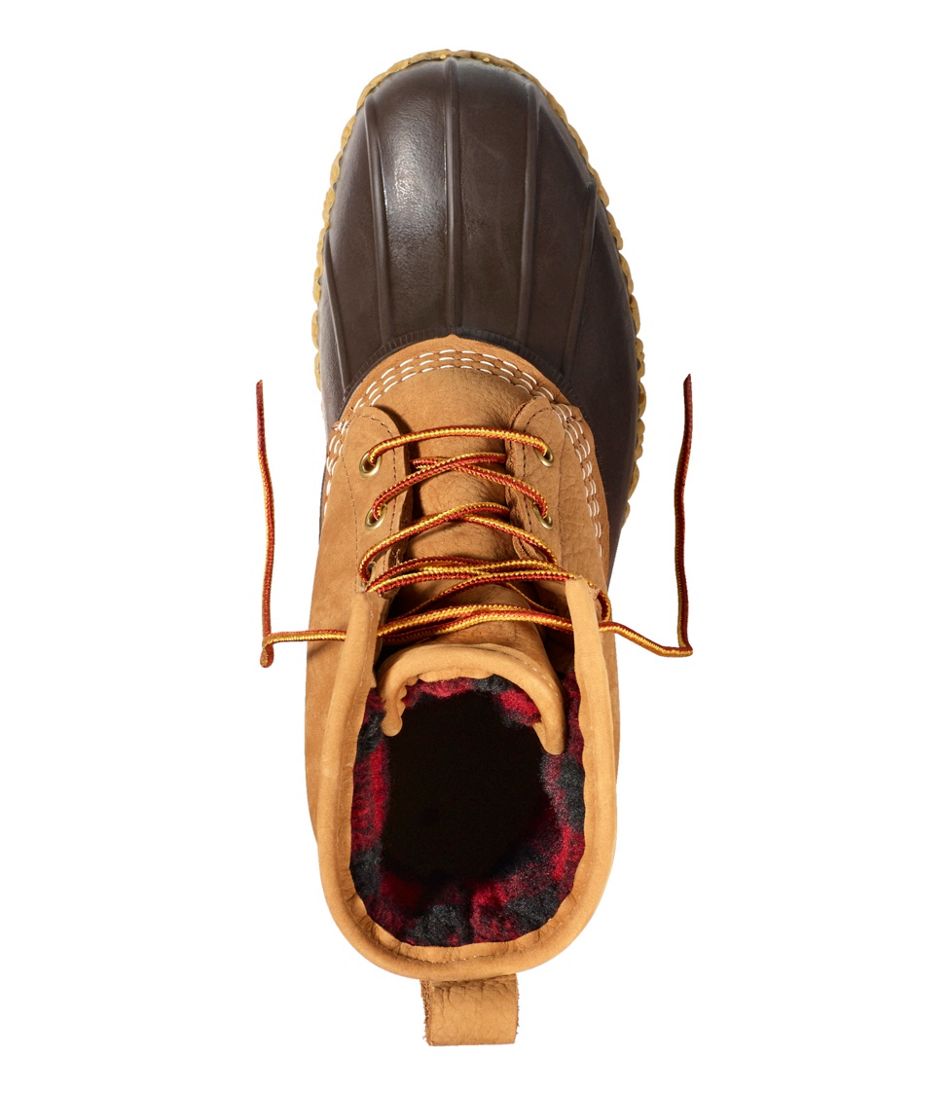 Men's Bean Boots 8" Fleece-Lined Insulated