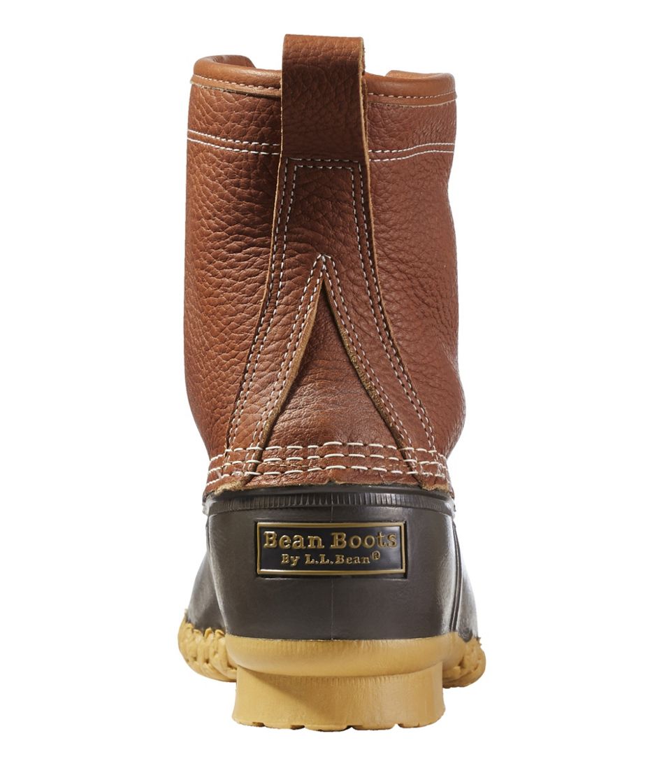 8" Shearling-Lined Insulated Men's Bean Boots