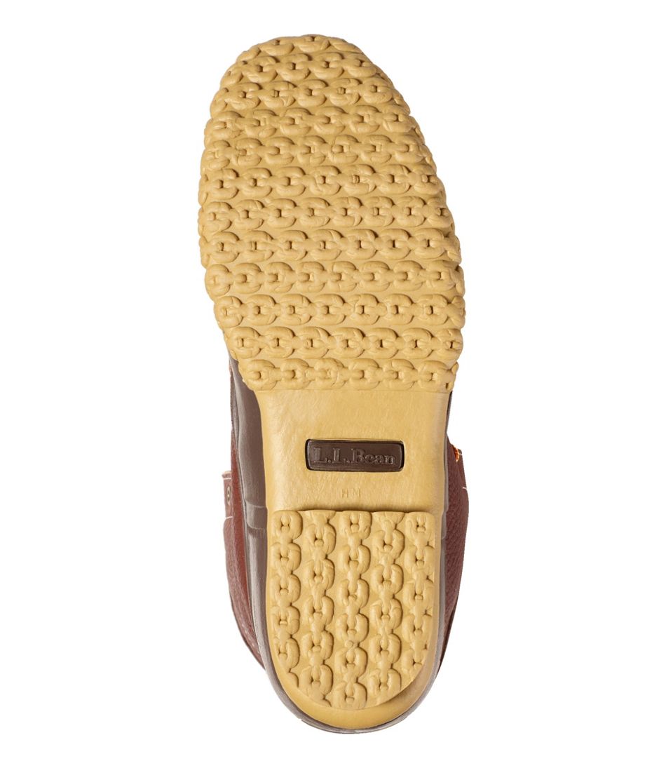 10" Shearling-Lined Tumbled Leather Men's Bean Boots