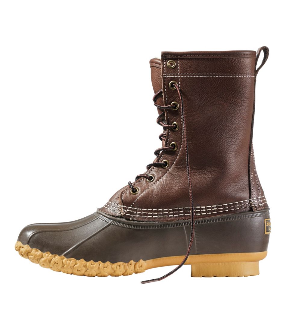 Men's Bean Boots 10" Shearling-Lined