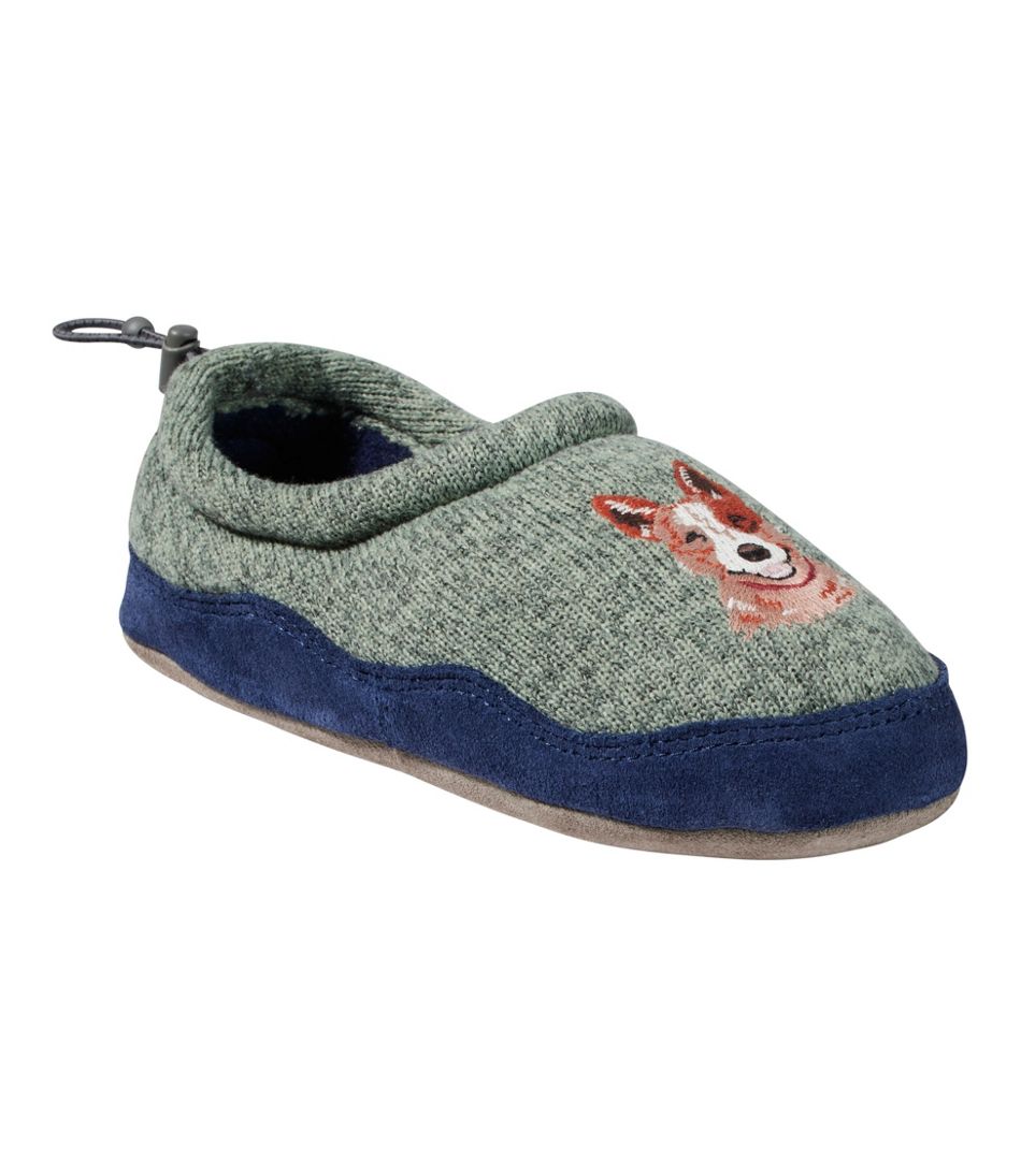 Kids' Sweater Fleece Slippers Motif
