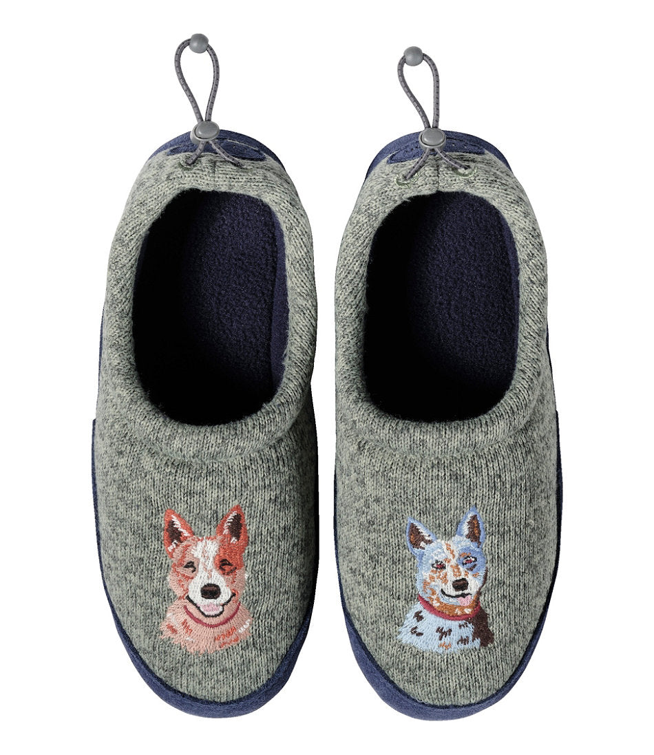 Kids' Sweater Fleece Slippers Motif