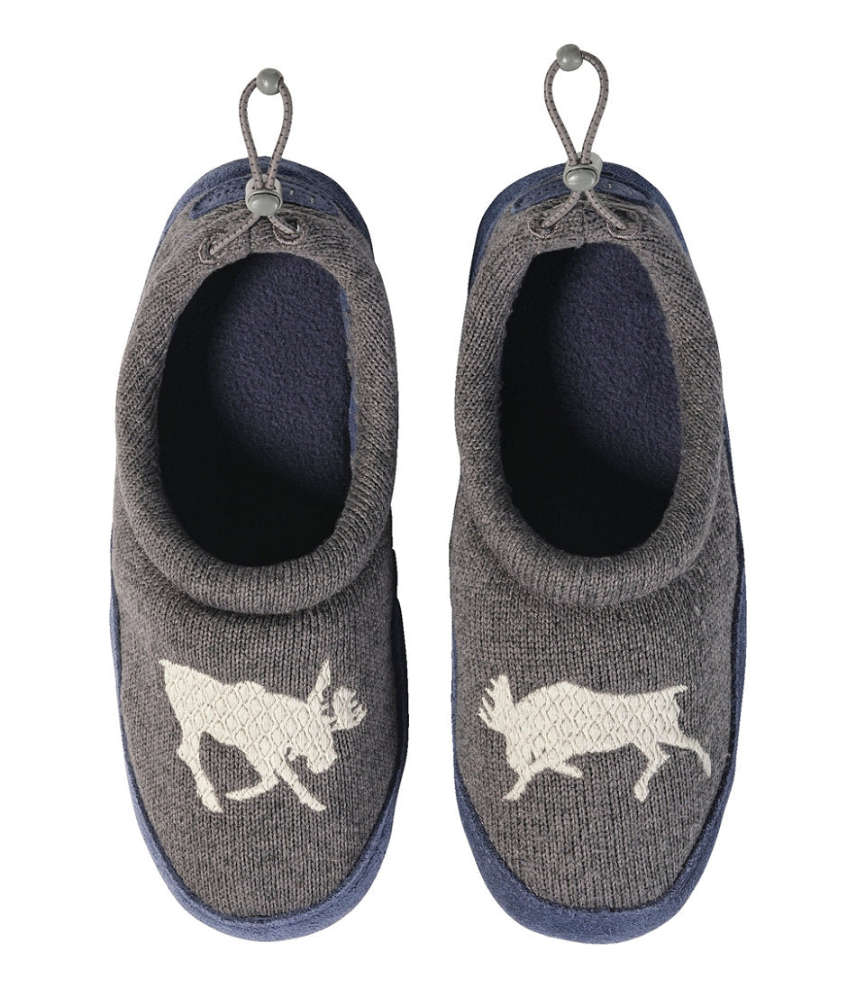 Kids' Sweater Fleece Slippers Motif
