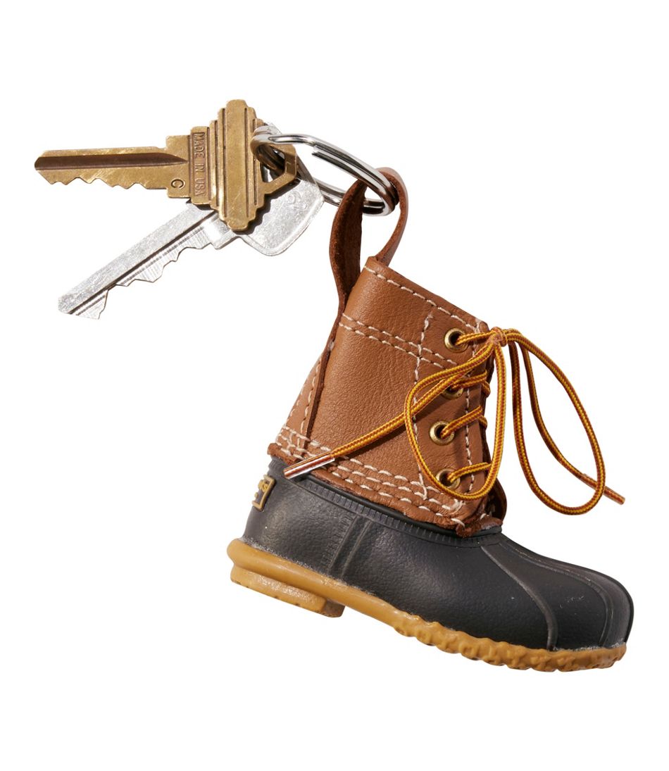 Bean Boot Key Chain Tan/Brown