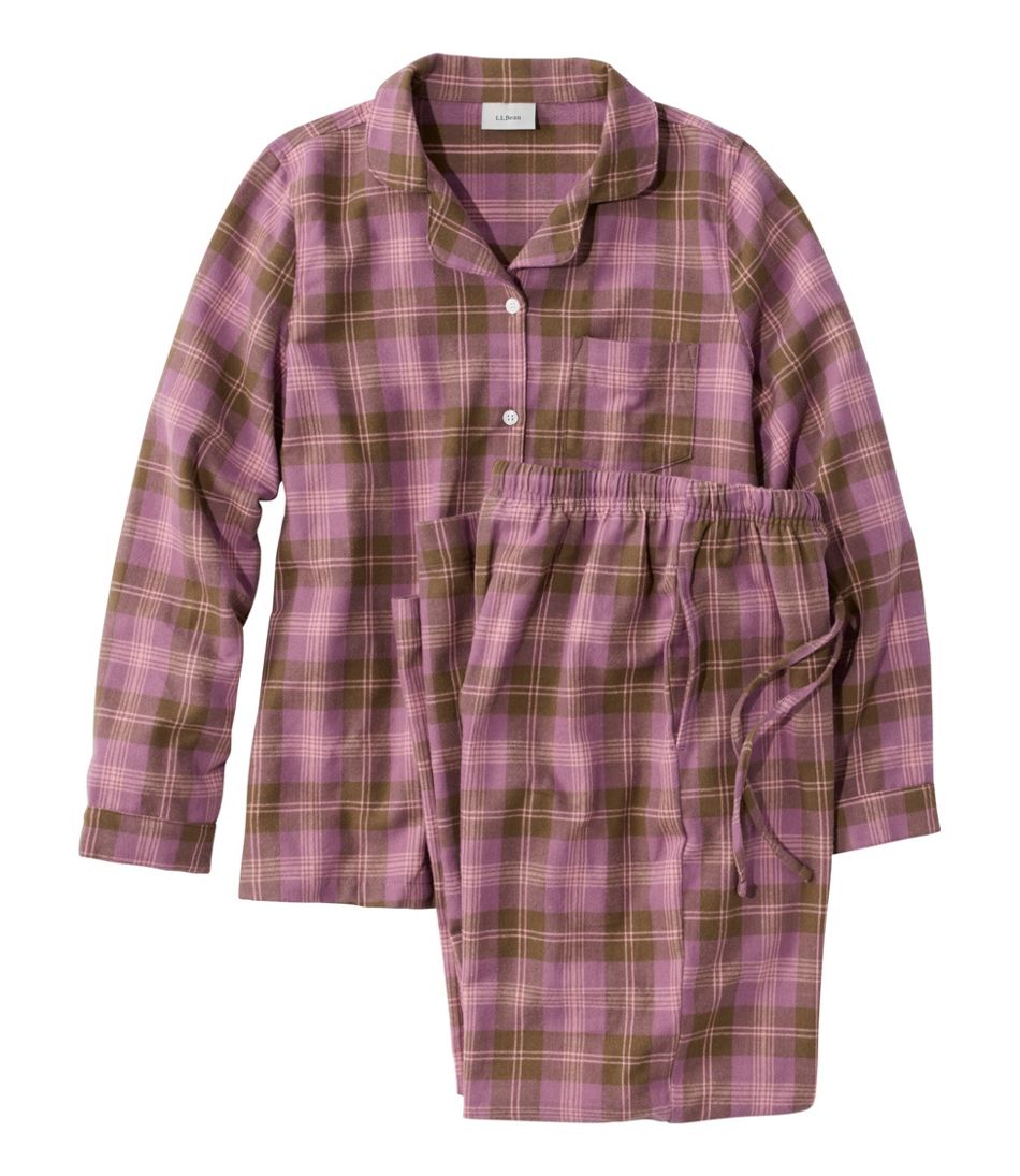 Women's Scotch Plaid Flannel Pajamas